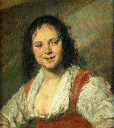 Frans Hals Gypsy Girl painting